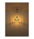 Dorthy Wire Frame Pendant Ceiling Light Matt Black 1x E27-5