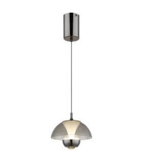 Bernie Integrated LED Dome Pendant Ceiling Light Gunmetal 2700-4000-6500K-1