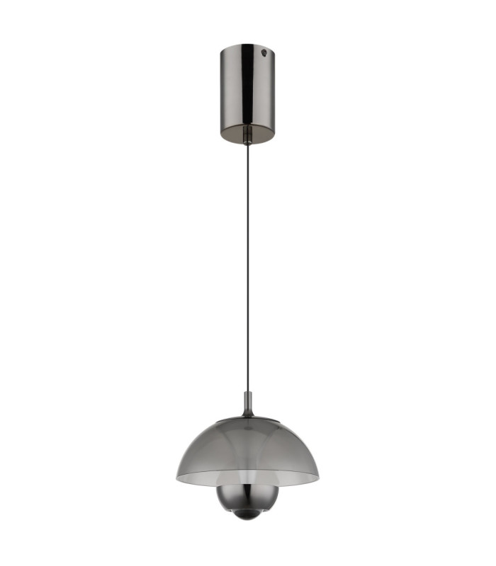 Bernie Integrated LED Dome Pendant Ceiling Light Gunmetal 2700-4000-6500K-2