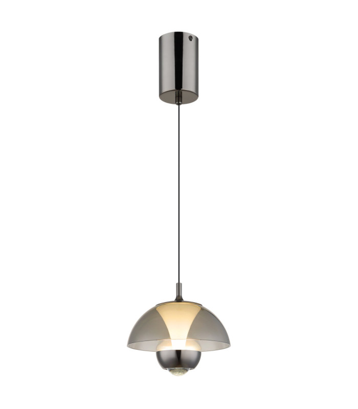 Bernie Integrated LED Dome Pendant Ceiling Light Gunmetal 2700-4000-6500K-4