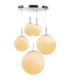 Balla Cluster Pendant Ceiling Light Matt Nickel 5x E27-1
