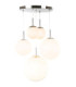 Balla Cluster Pendant Ceiling Light Matt Nickel 5x E27-3