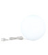 Balla Globe Table Lamp Matt Nickel 1x E27-5