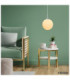 Balla 25cm Globe Pendant Ceiling Light Matt Nickel 1x E27-3