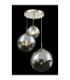 Varus Cluster Pendant Ceiling Light Matt Nickel 3x E27-4