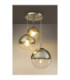 Varus Cluster Pendant Ceiling Light Matt Nickel 3x E27-5