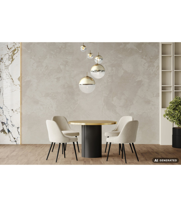 Varus Cluster Pendant Ceiling Light Gold Colours 5x E27-5