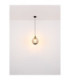 Potter Bar Pendant Ceiling Light Matt Black 4x E27-8