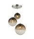 Varus Cluster Pendant Ceiling Light Chrome 3x E27-3