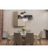 Varus Cluster Pendant Ceiling Light Chrome 3x E27-6