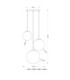 Varus Cluster Pendant Ceiling Light Chrome 3x E27-7