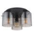 Tiril Shade Cluster Ceiling Light Matt Anthracite 3x E27-2