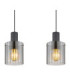 Tiril Bar Pendant Ceiling Light Matt Anthracite 3x E27-4