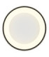 Kemp Integrated LED Cylindrical Ceiling Light Matt Black 2700-4000-6000K-3