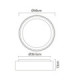 Kemp Integrated LED Cylindrical Ceiling Light Matt Black 2700-4000-6000K-9