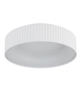 Kemp Integrated LED Cylindrical Ceiling Light Matt White 2700-4000-6000K-2