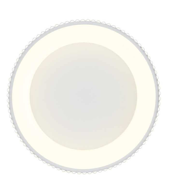 Kemp Integrated LED Cylindrical Ceiling Light Matt White 2700-4000-6000K-3