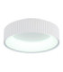 Kemp Integrated LED Cylindrical Ceiling Light Matt White 2700-4000-6000K-5