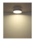 Kemp Integrated LED Cylindrical Ceiling Light Matt White 2700-4000-6000K-6