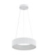 Kemp Integrated LED Cylindrical Pendant Ceiling Light Matt White 2700-4000-6000K-2