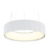 Kemp Integrated LED Cylindrical Pendant Ceiling Light Matt White 2700-4000-6000K-3