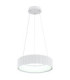 Kemp Integrated LED Cylindrical Pendant Ceiling Light Matt White 2700-4000-6000K-5