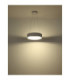 Kemp Integrated LED Cylindrical Pendant Ceiling Light Matt White 2700-4000-6000K-6