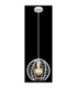 Nesa 28cm Wire Frame Pendant Ceiling Light Matt White 1x E27-4