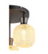 Brokana Shade Cluster Ceiling Light Matt Gunmetal 3x E14-3