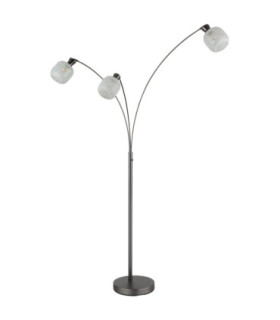Brokana Multi Arm Floor Lamp Matt Gunmetal 3x E14-2