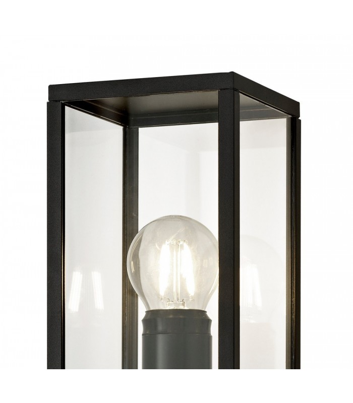 Upward Wall Lamp, 1 x E27, IP54, Graphite Black - 5