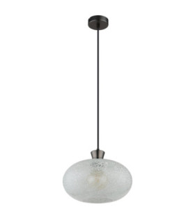 Brokana Spherical Pendant Ceiling Light Matt Gunmetal 1x E27-2