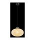 Brokana Spherical Pendant Ceiling Light Matt Gunmetal 1x E27-5