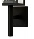 Upward Wall Lamp, 1 x E27, IP54, Graphite Black - 6