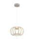 Ribbon Integrated Led Pendant Ceiling Light Matt Sand Colour 3000K-1