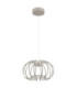 Ribbon Integrated Led Pendant Ceiling Light Matt Sand Colour 3000K-2