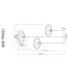 Greys Cluster Pendant Ceiling Light Matt Black 3x E27-7