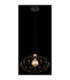 Greys Spherical Pendant Ceiling Light Matt Black 1x E27-4