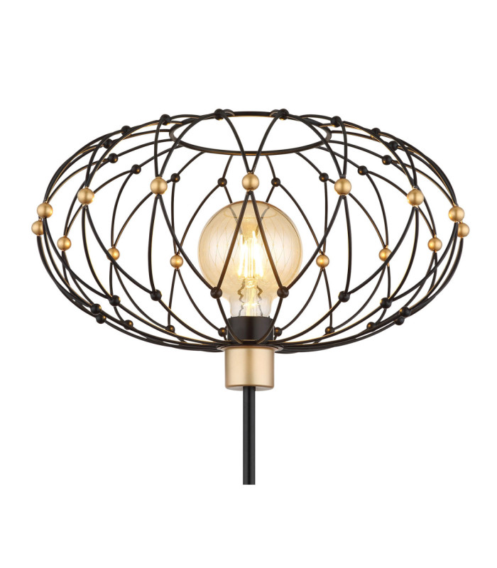 Greys Floor Lamp Matt Black 1x E27-3
