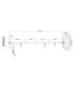 Greys Floor Lamp Matt Black 1x E27-8