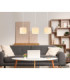 Deleon Bar Pendant Ceiling Light Matt Sand Colour  3x E27-6