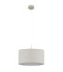 Deleon Cylindrical Pendant Ceiling Light Matt Sand Colour  1x E27-2