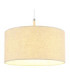 Deleon Cylindrical Pendant Ceiling Light Matt Sand Colour  1x E27-3