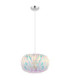Juana Spherical Pendant Ceiling Light Chrome 1x E27-2