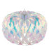 Juana Spherical Pendant Ceiling Light Chrome 1x E27-3