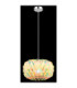 Juana Spherical Pendant Ceiling Light Chrome 1x E27-4