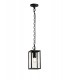 Ceiling Pendant, 1 x E27, IP54, Graphite Black - 1