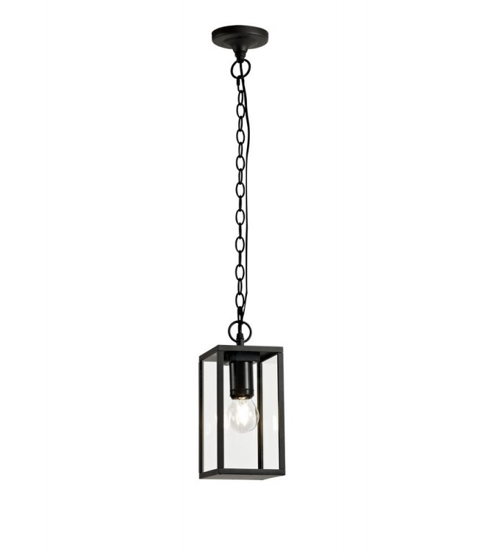 Ceiling Pendant, 1 x E27, IP54, Graphite Black - 1