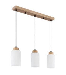Rowena Bar Pendant Ceiling Light Brown 3x E27-2