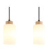 Rowena Bar Pendant Ceiling Light Brown 3x E27-4